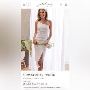 White Midi Dress